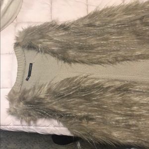 Faux fur Maurice’s vest large